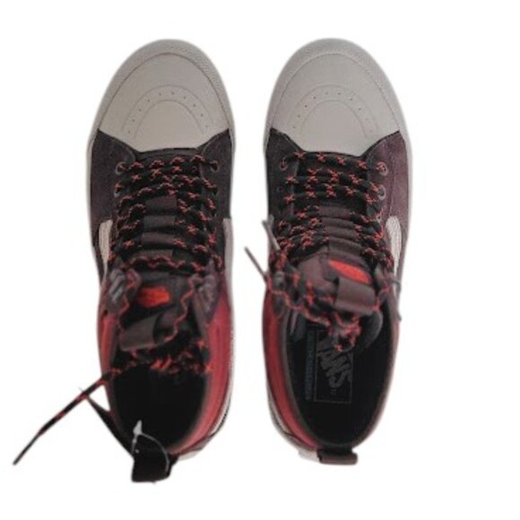 VANS UNISEX Sk8-hi gore tex insulated shoes burgundy Size B8.5  W10  NWT - Picture 4 of 9